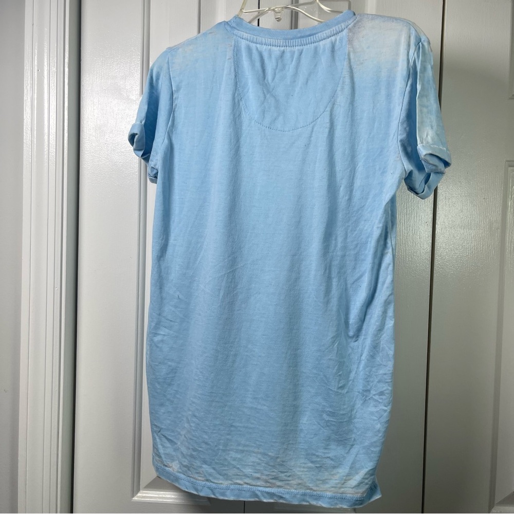 Pressbox Light Blue Ole‎ Miss Rebels Tee I2 - Picture 5 of 7